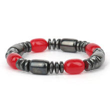 Magnetic Hematite gemstone therapy bracelet unisex accessory for everyday wear, polished casual looks, and gift-ready jewelry use.