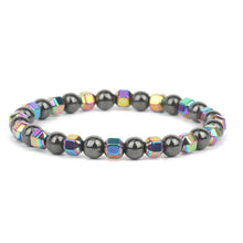 Magnetic Hematite stone bracelet unisex beaded accessory for daily wear, neutral fashion styling, and routine jewelry use.