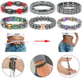 Magnetic Hematite Therapy Bracelet unisex beaded bracelet for everyday wear, wellness styling, and casual accessory use.