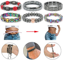Magnetic Hematite Therapy Bracelet unisex beaded bracelet for everyday wear, wellness styling, and casual accessory use.