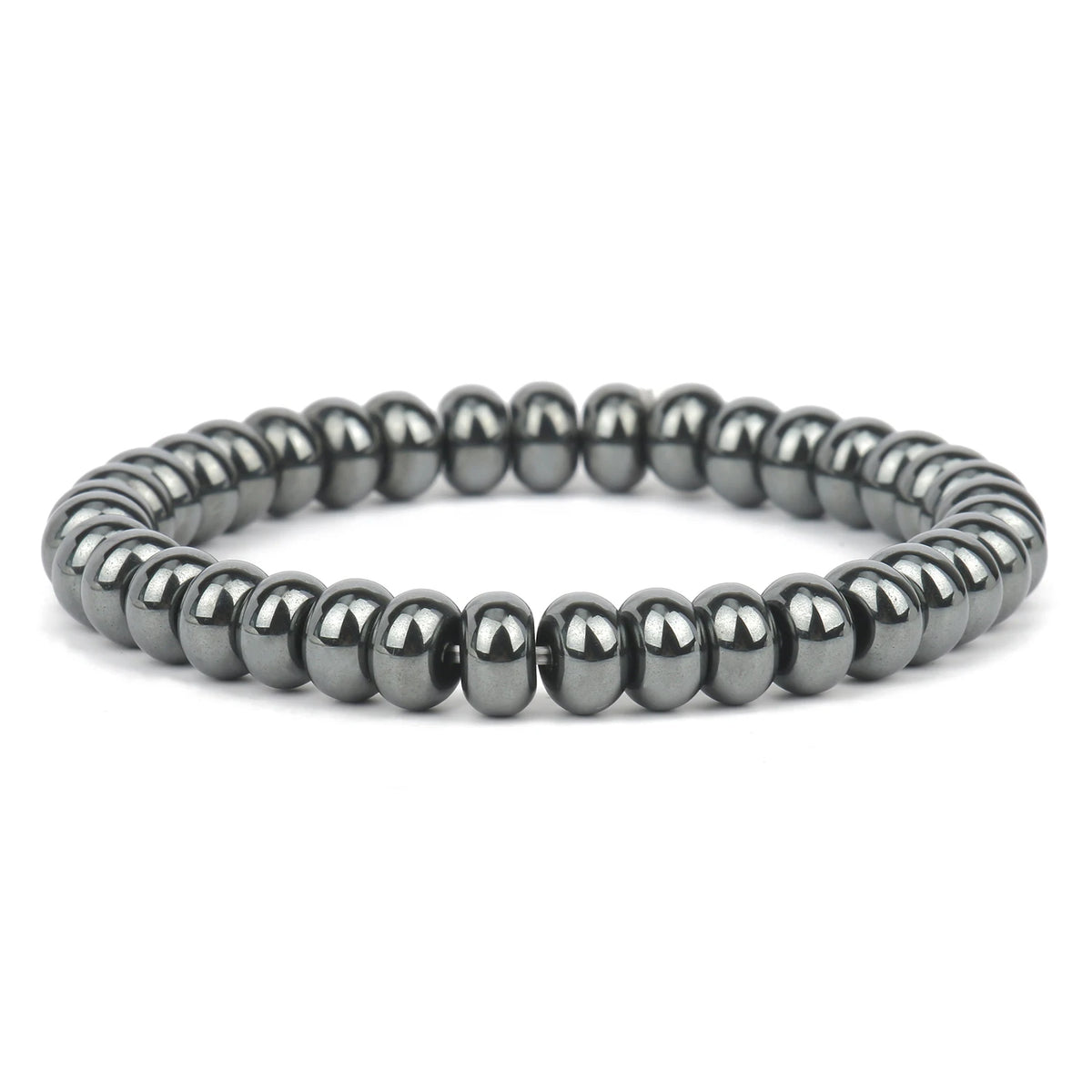 Magnetic Hematite wellness style bracelet unisex jewelry for everyday use, casual outfit matching, and modern wrist styling.