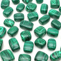 Malachite Turquoise Tumbled Healing Stones for meditation, crafts, and crystal healing.