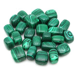 Malachite Turquoise Tumbled Healing Stones for meditation, crafts, and crystal healing.