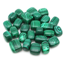 Malachite Turquoise Tumbled Healing Stones for meditation, crafts, and crystal healing.