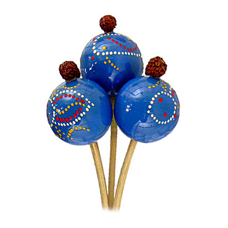 Maracas shaker, blue
