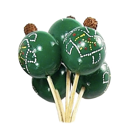 Maracas shaker, green