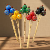 Maracas shakers set of five colors