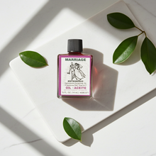 Marriage Wish Oil bottle for love drawing, marriage intention, and spiritual ritual use.