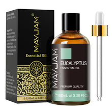 MAYJAM 100ml essential oil aromatherapy bottle with dropper for massage blends, diffuser use, and relaxation.