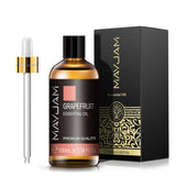 MAYJAM 100ml essential oil bottle for spa routines, wellness use, and soothing aromatherapy.