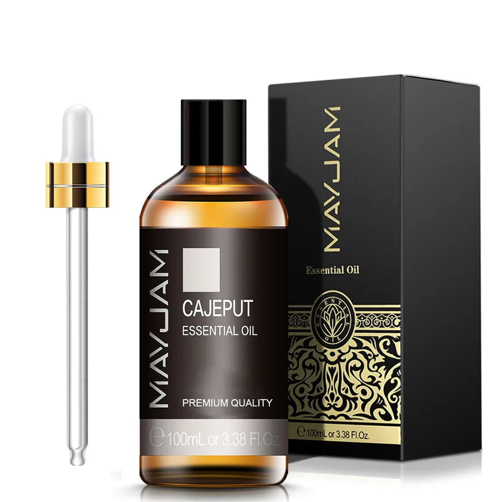 MAYJAM 100ml lavender aroma oil bottle for bedtime aromatherapy, diffuser use, and calming routines.
