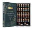 MAYJAM 35-Piece Pure Essential Oil Gift Set bottles for aromatherapy, diffuser blends, massage, and home fragrance use.