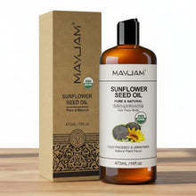 MAYJAM Carrier Oil for Skin, Face and Hair coconut, argan, and sweet almond blend for skin, hair care, and essential oil dilution.