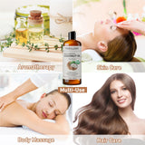 MAYJAM castor oil bottle for moisturizing all skin types, softening hair, and body massage use.