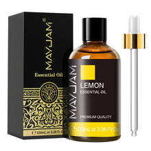 MAYJAM 100ml essential oil bottle for home fragrance, relaxation, and aromatherapy diffuser use.