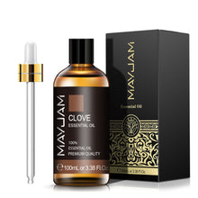 MAYJAM Clove 100ml essential oil bottle with glass dropper for autumn candle and diffuser blending