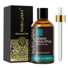 MAYJAM essential oil bottle with dropper for home aromatherapy, scent diffusion, and wellness routines.