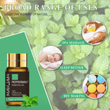 MAYJAM essential oil collection with 35 bottles for blending custom scents, massage oil mixes, and home aromatherapy.