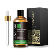 MAYJAM essential oil blend bottle for diffuser sessions, room fragrance, and everyday aromatherapy use.