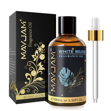 MAYJAM essential oil bottle with dropper for humidifier fragrance, diffuser use, and daily relaxation.