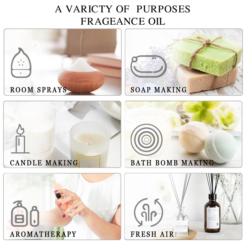 MAYJAM essential oils 20-piece gift set with 5ml bottles for relaxation, massage sessions, and DIY beauty recipes.