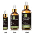 MAYJAM Patchouli Essential Oil 10ml bottle for aromatherapy, diffusing, and massage blending use.