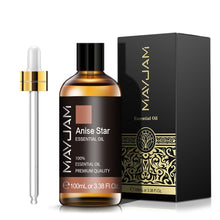 MAYJAM Anise Star 100ml essential oil bottle with glass dropper for warm spiced diffuser blends