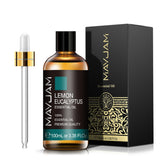 MAYJAM Pure Essential Oil Blend 100ml bottle for aromatherapy, diffuser use, and relaxation at home.