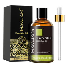 MAYJAM pure essential oil bottle for home spa routines, diffuser fragrance, and relaxation rituals.