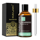 MAYJAM pure essential oil bottle for humidifier fragrance, aromatherapy sessions, and home scent use.