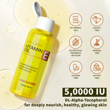 MAYJAM Pure Vitamin E Oil for Face, Skin and Hair skincare bottle for hydrating dry skin, improving softness, and everyday facial care.