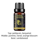 MAYJAM 10ml scent oil bottle with White Musk, Coconut, Sea Breeze, and Vanilla aroma for oil burners, craft scenting, and DIY home fragrance.