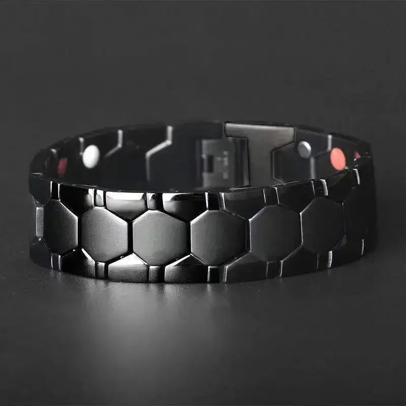 Men’s Magnetic Detox & Pain Relief Bracelet men’s wellness bracelet for comfort, wrist support, and everyday pain relief use.