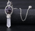 Merkaba Natural Stone Dowsing Crystal Pendulum for dowsing, divination, and energy work.