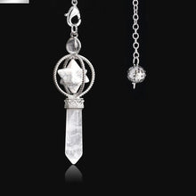 Merkaba Natural Stone Dowsing Crystal Pendulum for dowsing, divination, and energy work.