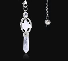 Merkaba Natural Stone Dowsing Crystal Pendulum for dowsing, divination, and energy work.