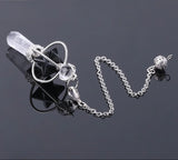 Merkaba Natural Stone Dowsing Crystal Pendulum for dowsing, divination, and energy work.
