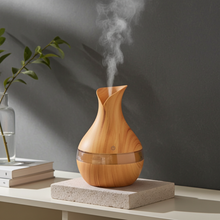 Mini Atomization Humidifier with changing LED lights for adding moisture to dry air and everyday room comfort.