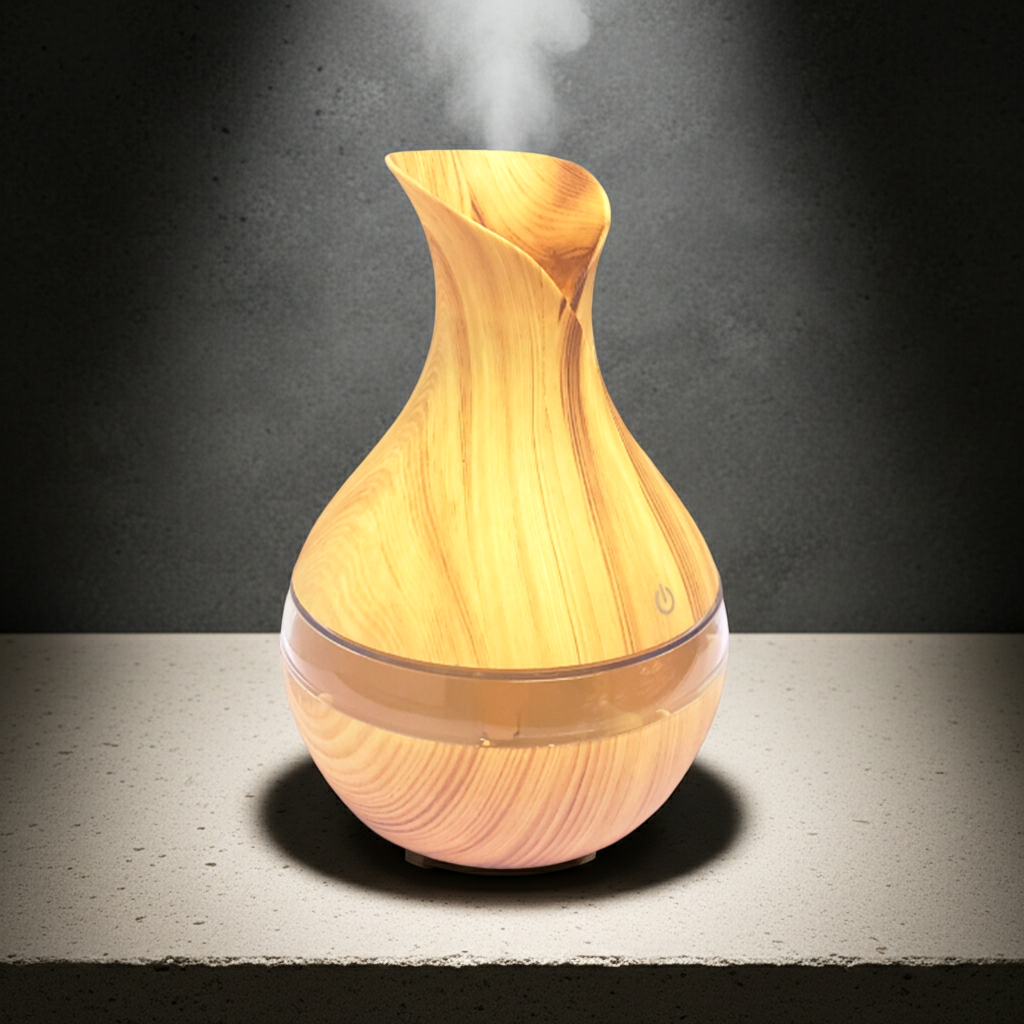 Mini Atomization Humidifier with changing LED lights for air moisture support, soft lighting, and daily indoor use.