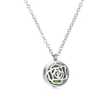 Mini Tree Flower Aromatherapy Locket jewelry pendant for portable aromatherapy, fragrance use, and self-care routines.