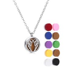 Mini Tree Flower Aromatherapy Locket necklace for wearable essential oil diffusion and everyday relaxation use.