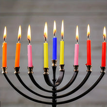 Mini unscented taper candles assorted bundle for spiritual rituals, centerpieces, and decorative display.