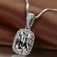 Minimalist geometric CZ necklace with sleek pendant for simple daily wear, layering with other jewelry, and modern fashion use.