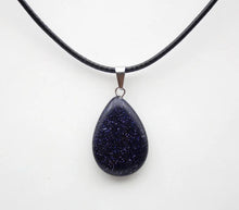 Minimalist natural stone water-drop charm pendant for simple everyday styling, layering, and personal jewelry wear.
