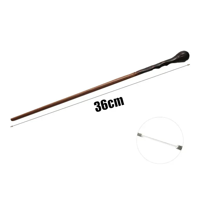 MINISO Metal Magic Wands assorted pretend magic accessory wand for fantasy games, costume wear, and event fun.