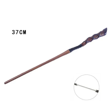 MINISO Metal Magic Wands metal dress-up wand prop for fantasy costumes, pretend play, and novelty accessory use.