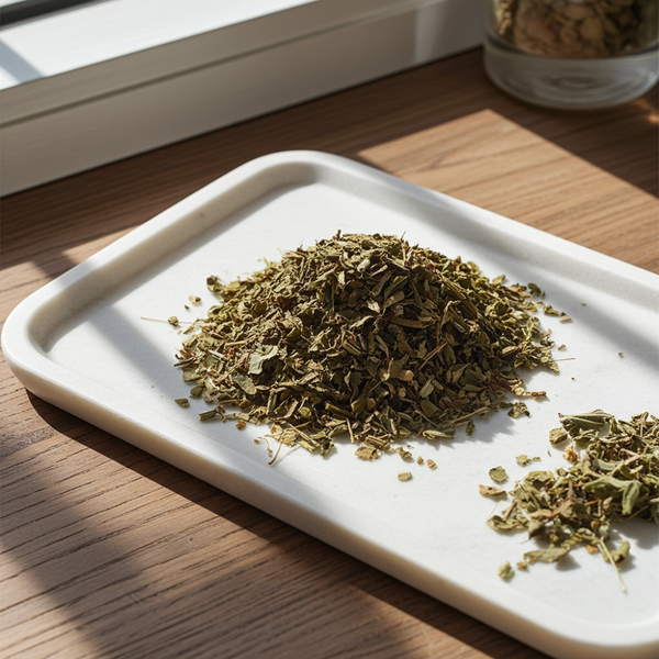 Mistletoe herbs 1oz loose dried herb pack for spiritual work, herbal preparation, and ritual use.