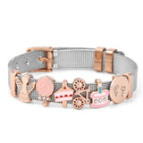 Mom Love Camera crystal keepsake bracelet for sentimental gifts, daily accessory wear, and motherhood celebration.