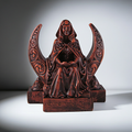 Moon Goddess figurine statue for altar decor, spiritual display, and sacred space styling.