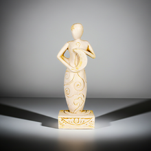 Moon Goddess statue figurine for altar display, ritual decor, and devotional practice.